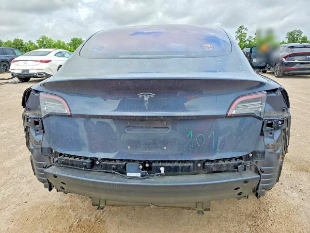 2018 Tesla VIN 5YJ3E1EA3JF033938 COPART salvage auction — HAIL, Tx - Certificate Of Title, sold $150 on 2026-07-21 (photo 6)