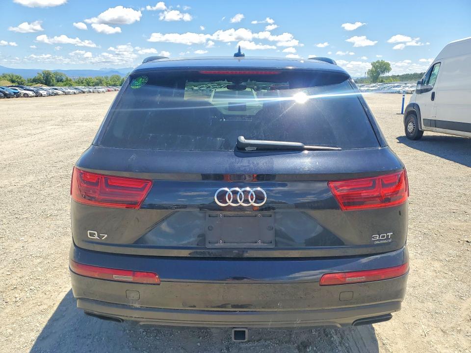 2018 Audi Q7 VIN WA1VAAF70JD006317 COPART salvage auction — SIDE, Ca - Salvage Certificate, sold $7,900 on 2026-07-10 (photo 6)