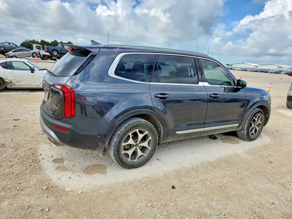 2021 Kia VIN 5XYP34HC0MG125611 COPART salvage auction — HAIL, Tx - Certificate Of Title, sold $7,400 on 2026-07-16 (photo 3)