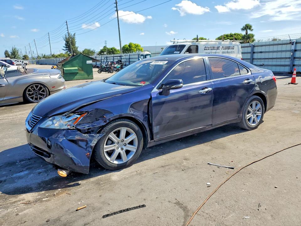 2009 Lexus Es 350 VIN JTHBJ46G992303201 COPART salvage auction — FRONT END, FL - CERT OF TITLE SLVG REBUILDABLE, sold $1,750 on 2026-07-20 (photo 1)