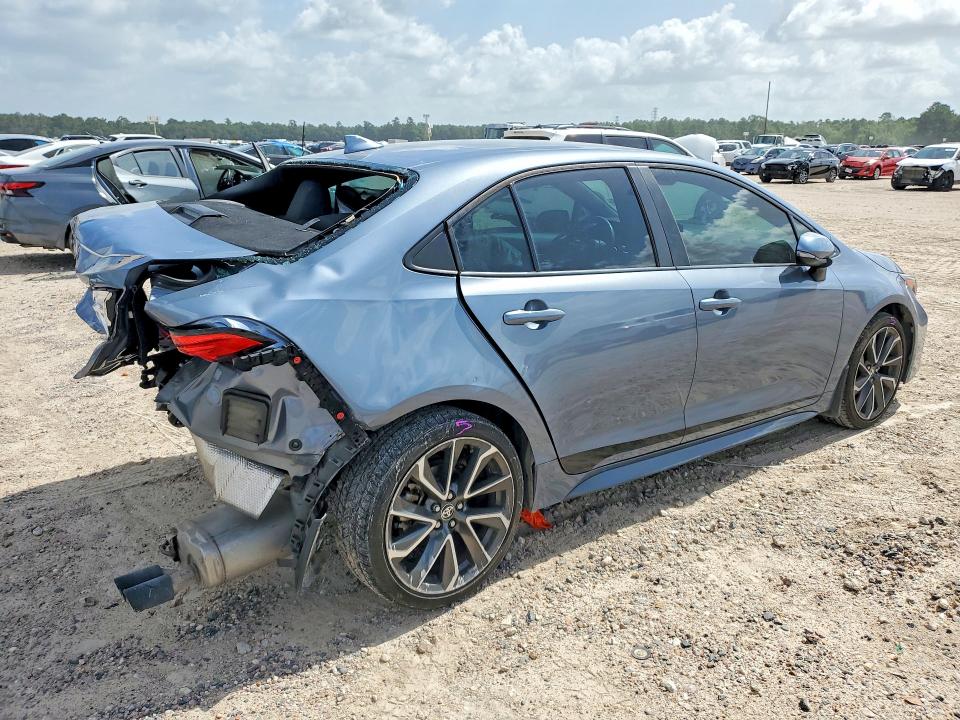 2022 Toyota VIN 5YFS4MCEXNP118873 COPART salvage auction — REAR END, TX - SALVAGE VEHICLE TITLE, sold $4,200 on 2026-07-31 (photo 3)