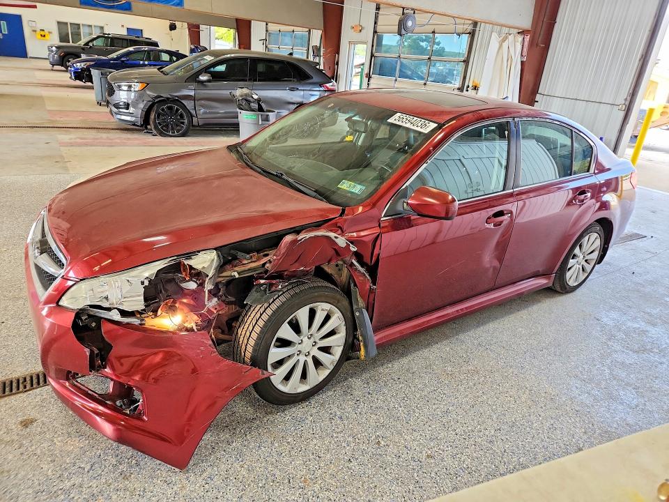 2011 Subaru LEGACY VIN 4S3BMBK69B3230132 COPART salvage auction — FRONT END, Pa - Certificate Of Salvage, sold $475 on 2026-07-06 (photo 1)