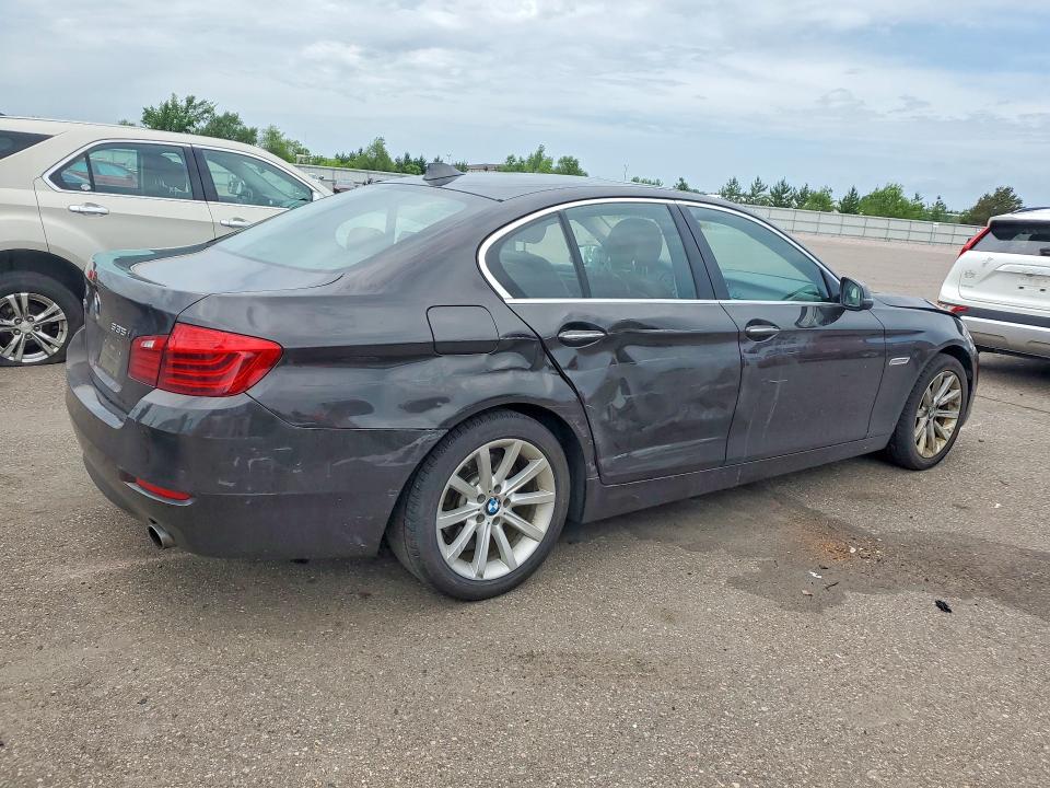 2015 BMW 5er VIN WBA5B3C51FD543171 COPART salvage auction — FRONT END, Mn - Cert Of Title-Salvage, sold $2,000 on 2026-08-06 (photo 3)