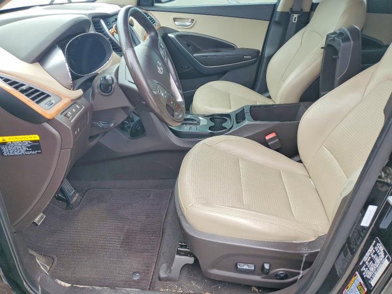 2013 Hyundai VIN 5XYZW3LA6DG042930 COPART salvage auction — HAIL, OK - CERT OF TITLE-SALVAGE, sold $1,550 on 2026-07-31 (photo 7)