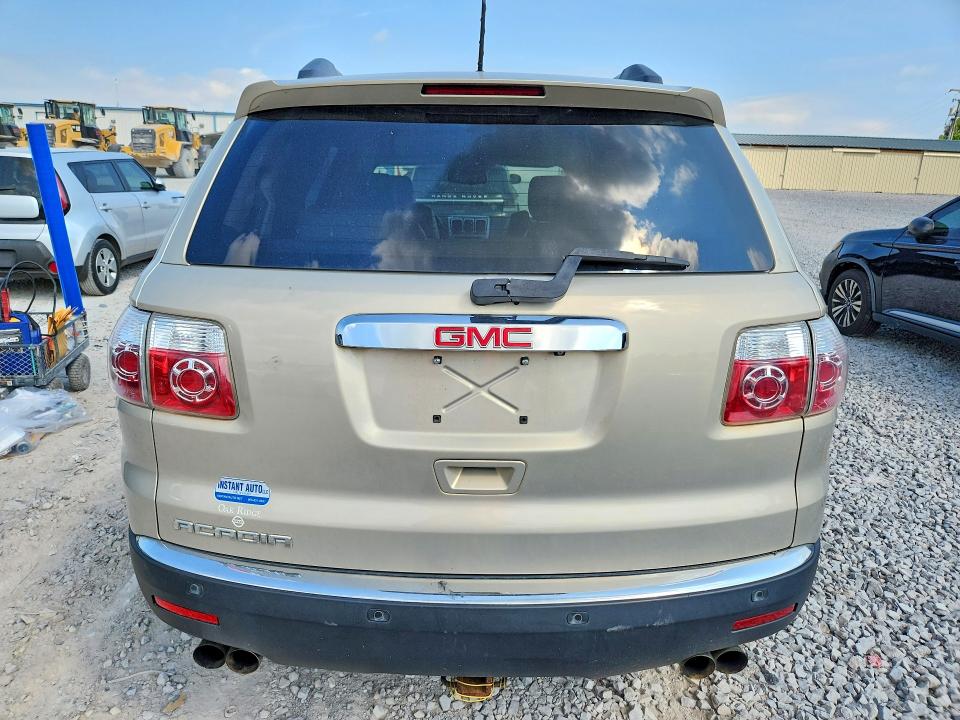 2012 Gmc Acadia VIN 1GKKRRED5CJ221997 COPART salvage auction — NORMAL WEAR, Tn - Certificate Of Title (P), sold $425 on 2026-07-02 (photo 6)