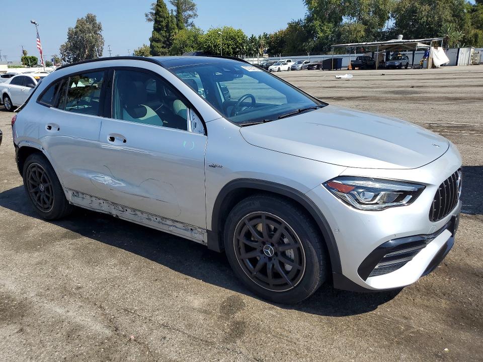 2021 Mercedes-benz Gla-klasse amg VIN W1N4N5BBXMJ264656 COPART salvage auction — REAR END, CA - SALVAGE CERTIFICATE, sold $12,900 on 2026-07-31 (photo 4)