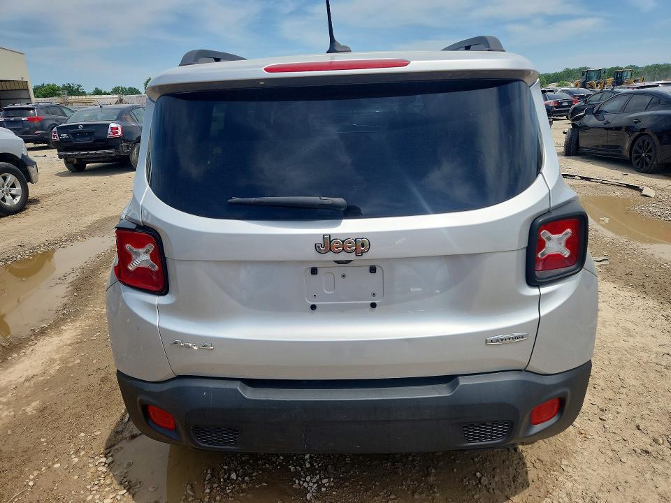 2016 Jeep VIN ZACCJBBT4GPE33712 COPART salvage auction — REAR END, Oh - Certificate Of Title, sold $1,450 on 2026-07-14 (photo 6)