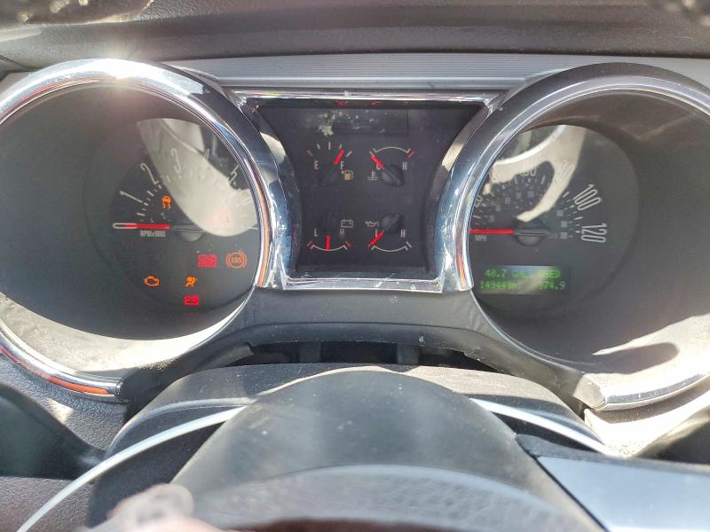 2006 Ford Mustang VIN 1ZVFT80N365166470 COPART salvage auction — FRONT END, Nv - Salvage Title, sold $575 on 2026-07-30 (photo 9)