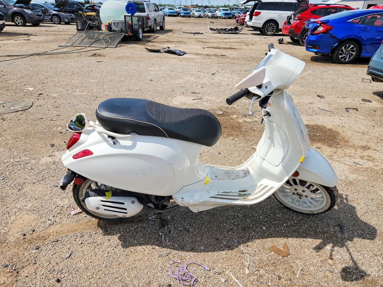 2023 Vespa PRIMAVERA/SPRINT VIN ZAPCA06BXP5202813 COPART salvage auction — Front End, IL - SALVAGE CERTIFICATE, sold $700 on 2026-07-09 (photo 1)