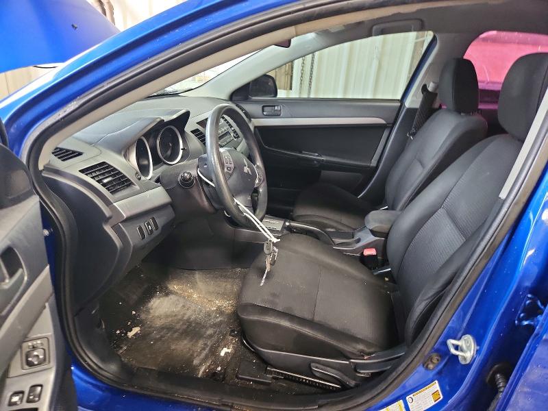 2011 Mitsubishi Lancer VIN JA32U2FU2BU044532 COPART salvage auction — FRONT END, Il - Salvage Certificate, sold $500 on 2026-07-21 (photo 7)