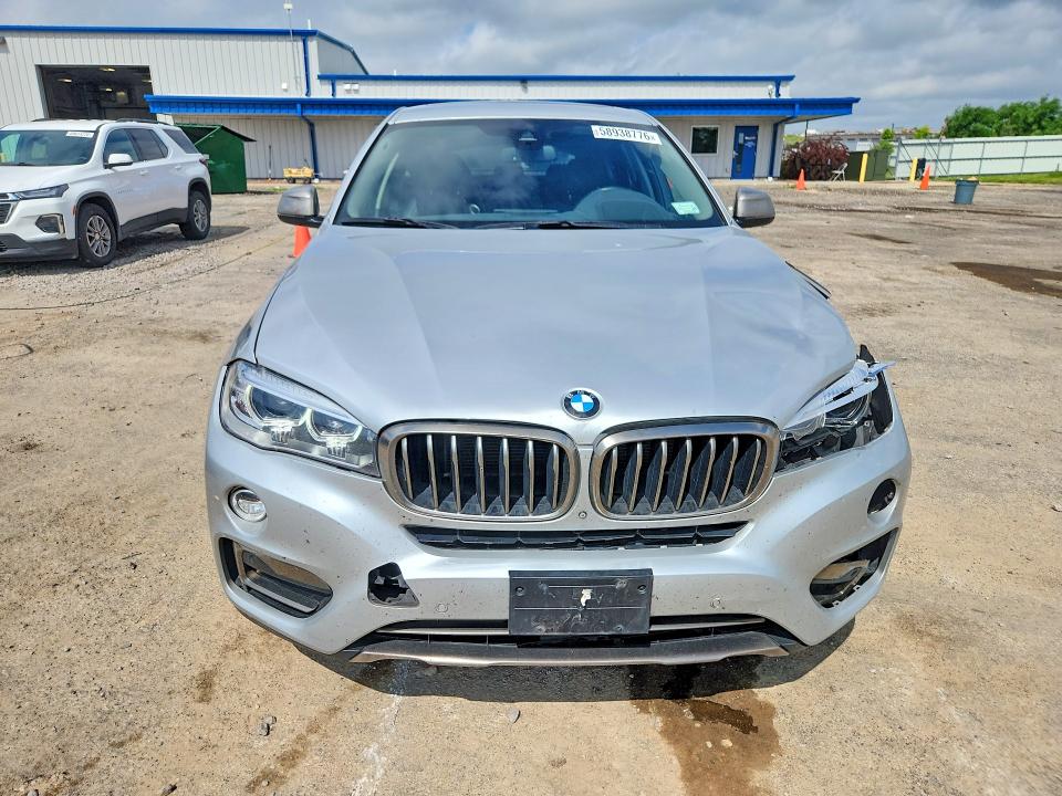 2016 BMW X6 VIN 5UXKU2C56G0N78189 COPART salvage auction — FRONT END, Wi - Certificate Of Title, sold $7,500 on 2026-07-14 (photo 5)