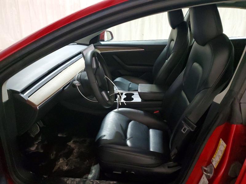 2022 Tesla Model 3 VIN 5YJ3E1EAXNF190761 COPART salvage auction — FRONT END, Fl - Certificate Of Title, sold $9,100 on 2026-07-08 (photo 7)