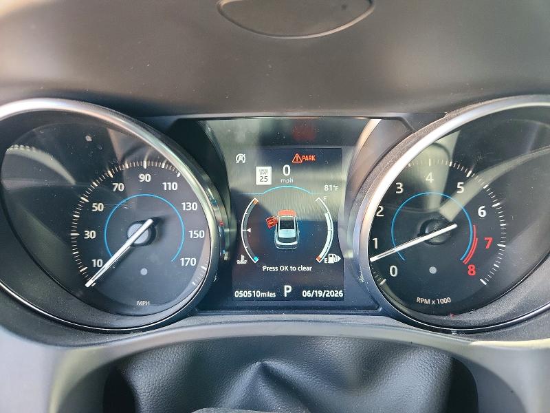 2019 Jaguar F-pace VIN SADCL2GX1KA398839 COPART salvage auction — FRONT END, Nm - Cert Of Title-Salvage, sold $1,600 on 2026-07-30 (photo 9)