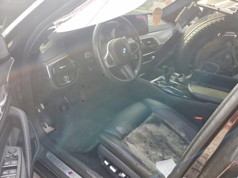 2022 BMW 5er VIN WBA53BJ00NCJ34369 COPART salvage auction — FRONT END, Tx - Certificate Of Title, sold $12,700 on 2026-07-16 (photo 8)