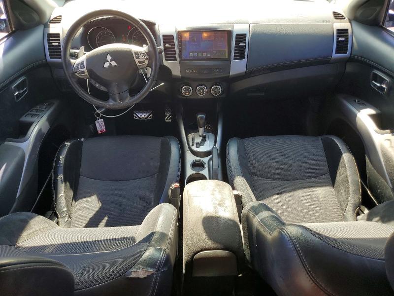 2012 Mitsubishi Outlander VIN JA4JS4AX9CU017310 COPART salvage auction — FRONT END, Nm - Cert Of Title-Salvage, sold $825 on 2026-07-24 (photo 8)