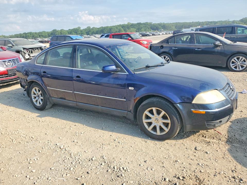 2003 Volkswagen Passat VIN WVWPD63B83P096281 COPART salvage auction — REAR END, Mo - Salvage Certificate Of Title, sold $450 on 2026-07-02 (photo 4)