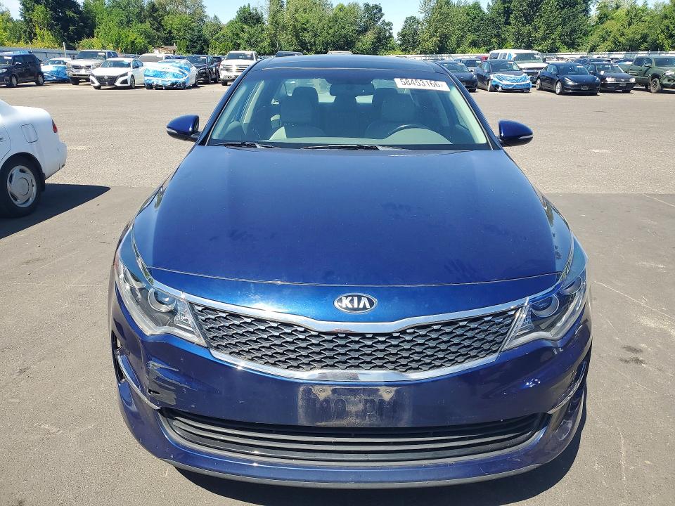 2016 Kia VIN 5XXGU4L39GG007151 COPART salvage auction — MECHANICAL, Or - Certificate Of Title, sold $525 on 2026-07-04 (photo 5)