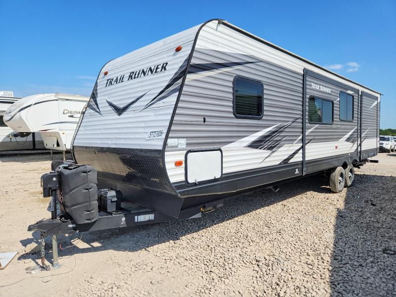 2019 Heartland rvs Trail runner VIN 5SFEB362XKE401567 COPART salvage auction — HAIL, TX - CERTIFICATE OF TITLE, sold $8,500 on 2026-09-08 (photo 2)