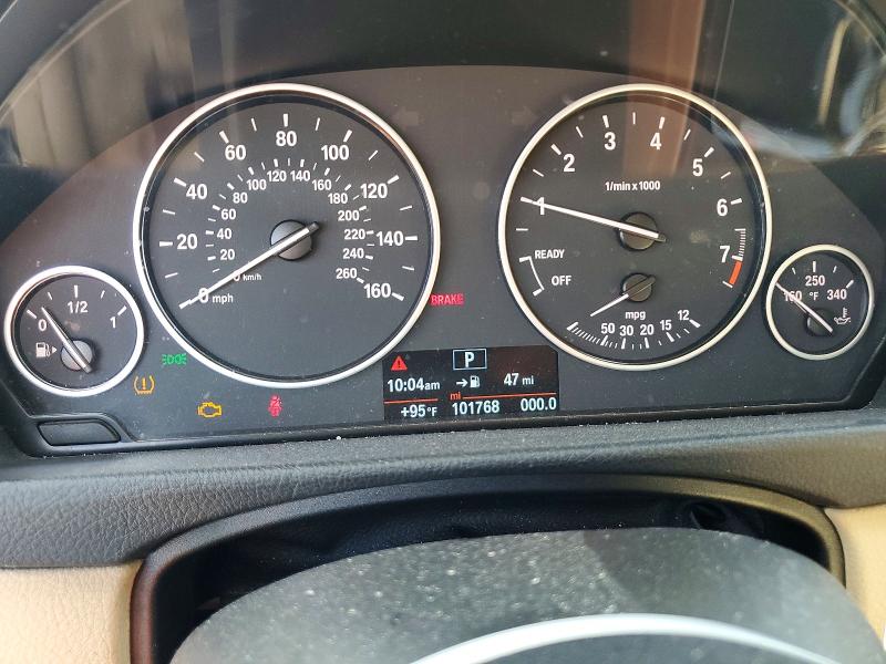 2016 BMW 3er VIN WBA8E1G54GNT37910 COPART salvage auction — FRONT END, Fl - Cert Of Title Slvg Rebuildable, sold $10 on 2026-07-28 (photo 9)