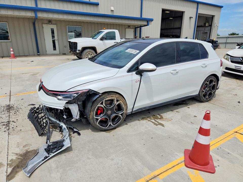 2026 Volkswagen Gti VIN WVWVE7CD7TW176074 COPART salvage auction — FRONT END, Ky - Cert Of Title-Salvage, sold $13,700 on 2026-07-09 (photo 1)