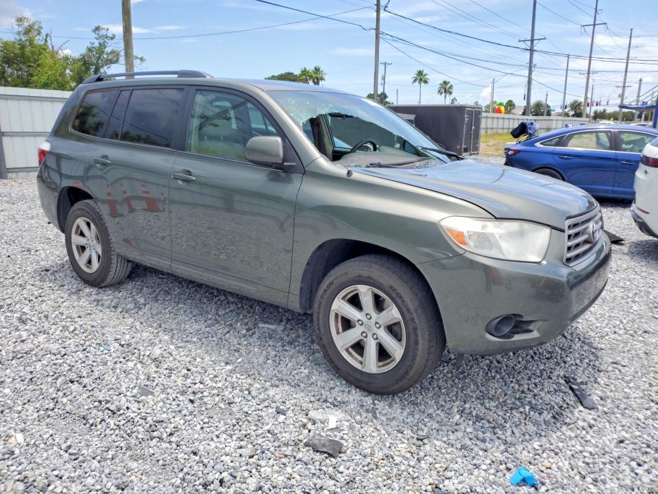 2010 Toyota Highlander VIN 5TDZA3EH6AS003178 COPART salvage auction — FRONT END, Fl - Cert Of Title Slvg Rebuildable, sold $2,550 on 2026-07-14 (photo 4)