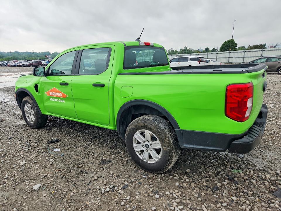 2025 Ford Ranger VIN 1FTER4BH0SLE40680 COPART salvage auction — FRONT END, Il - Salvage Certificate, sold $10,400 on 2026-07-27 (photo 2)