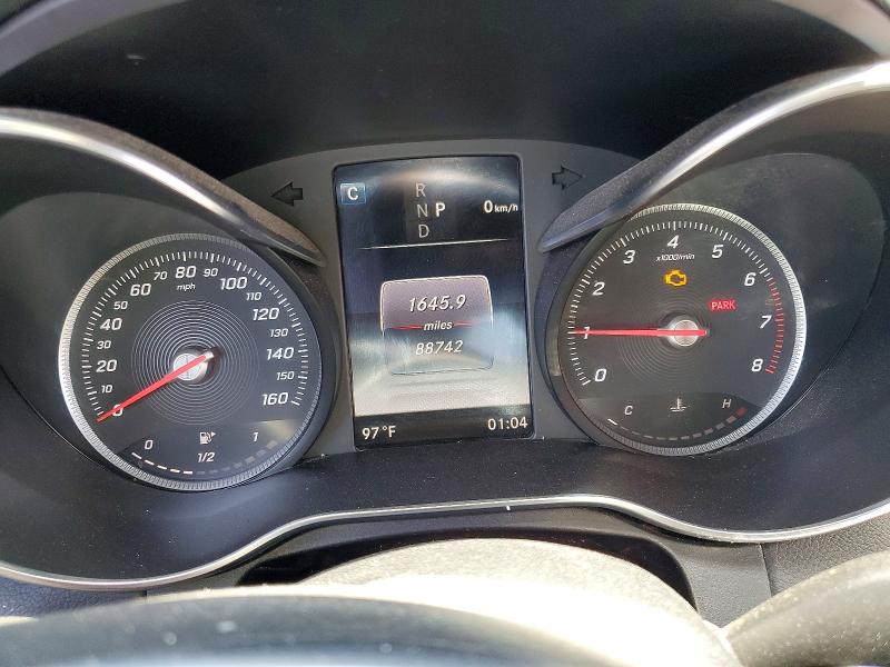 2018 Mercedes-benz C-klasse VIN WDDWF4JB2JR405215 COPART salvage auction — SIDE, Ca - Salvage Certificate, sold $9,100 on 2026-08-13 (photo 9)