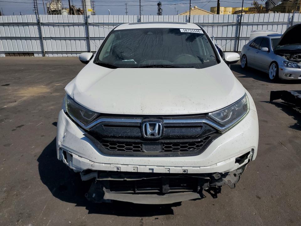 2020 Honda Cr-v VIN 2HKRW1H59LH422741 COPART salvage auction — FRONT END, Ca - Salvage Certificate, sold $8,000 on 2026-07-09 (photo 5)