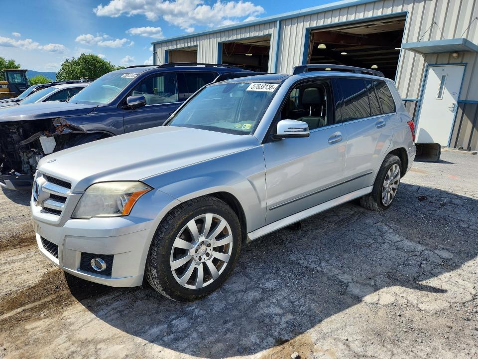 2012 Mercedes-benz Glk-klasse VIN WDCGG8HBXCF738088 COPART salvage auction — UNDERCARRIAGE, Pa - Certificate Of Salvage, sold $375 on 2026-07-24 (photo 1)
