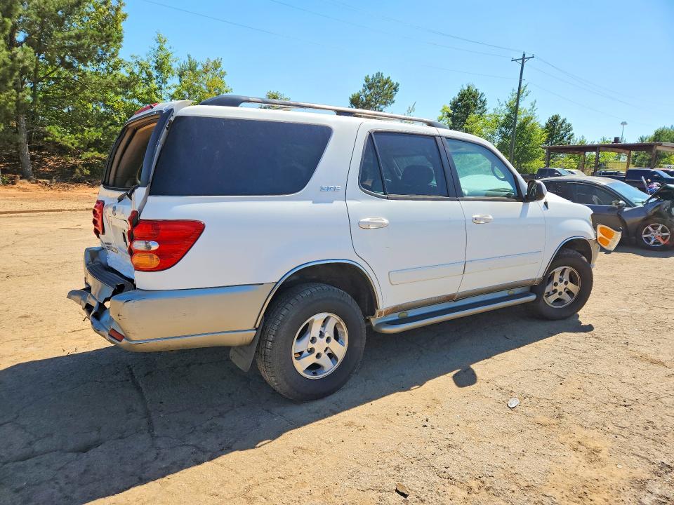 2003 Toyota Sequoia VIN 5TDZT34A93S139760 COPART salvage auction — FRONT END, Sc - Cert Of Title-Salvage, sold $825 on 2026-07-17 (photo 3)