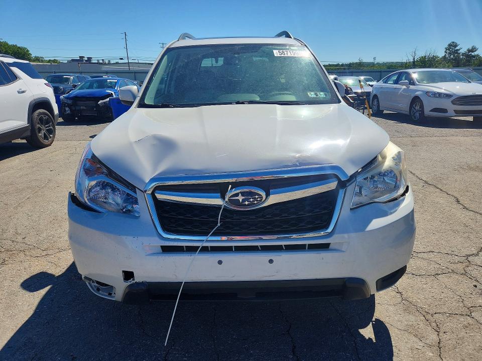 2016 Subaru Forester VIN JF2SJADC4GH502104 COPART salvage auction — FRONT END, Pa - Certificate Of Salvage, sold $1,200 on 2026-07-07 (photo 5)