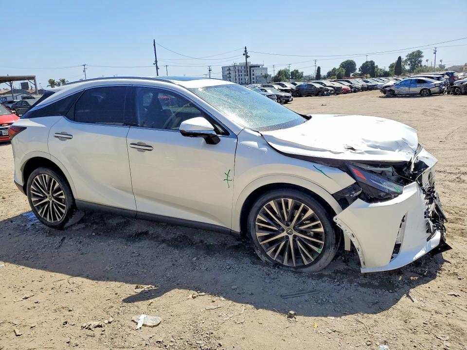 2025 Lexus Rx VIN JTJCHMAA0S2024839 COPART salvage auction — FRONT END, CA - SALVAGE CERTIFICATE, sold $17,400 on 2026-07-23 (photo 4)