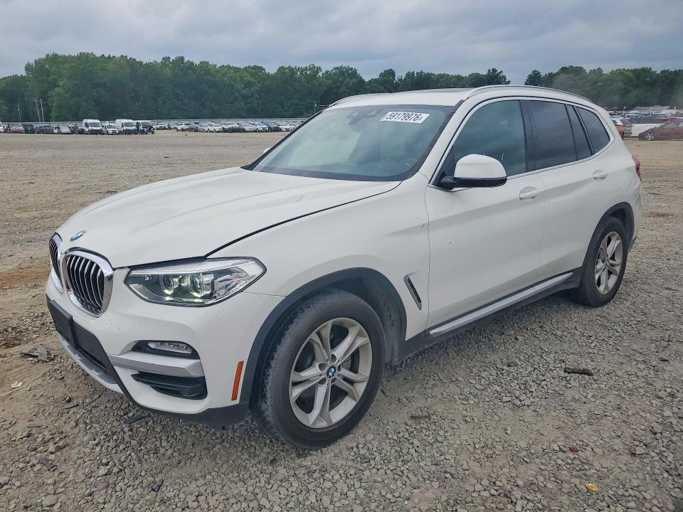 2019 BMW VIN 5UXTR7C50KLR43816 COPART salvage auction — MINOR DENT/SCRATCHES, Salvage Title, sold $7,800 on 2026-07-16 (photo 1)