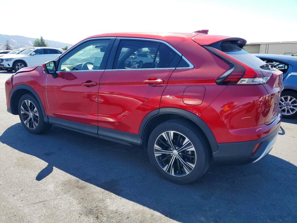 2022 Mitsubishi VIN JA4ASWAA3NZ001813 COPART salvage auction — FRONT END, Ca - Salvage Certificate, sold $3,650 on 2026-07-21 (photo 2)