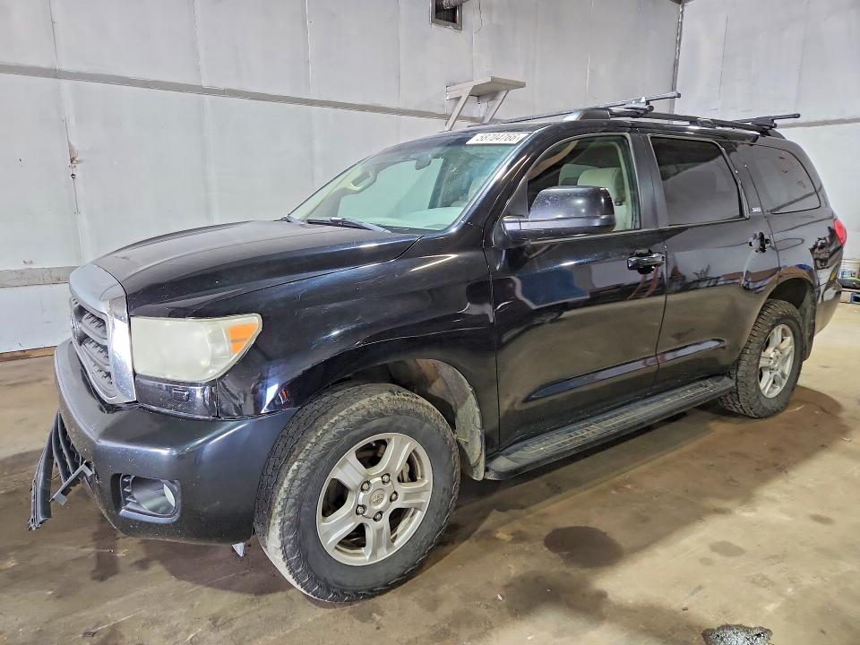 2008 Toyota Sequoia VIN 5TDBY64A18S012058 COPART salvage auction — FRONT END, Mi - Certificate Of Title, sold $950 on 2026-07-31 (photo 1)