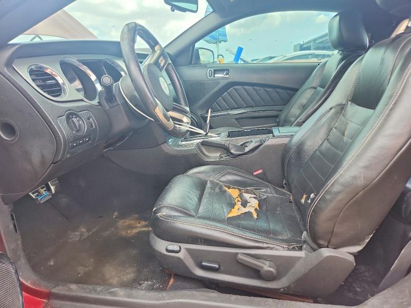 2010 Ford Mustang VIN 1ZVBP8CH0A5162099 COPART salvage auction — FRONT END, Fl - Certificate Of Title, sold $450 on 2026-07-09 (photo 7)