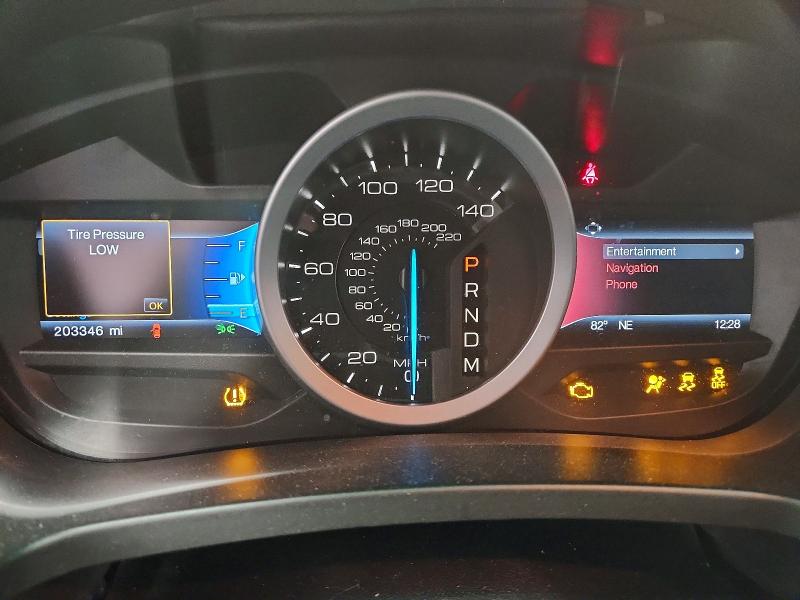 2014 Ford Explorer VIN 1FM5K8GT9EGB49886 COPART salvage auction — FRONT END, VA - CERT OF TITLE - SALVAGE, sold $550 on 2026-07-02 (photo 9)