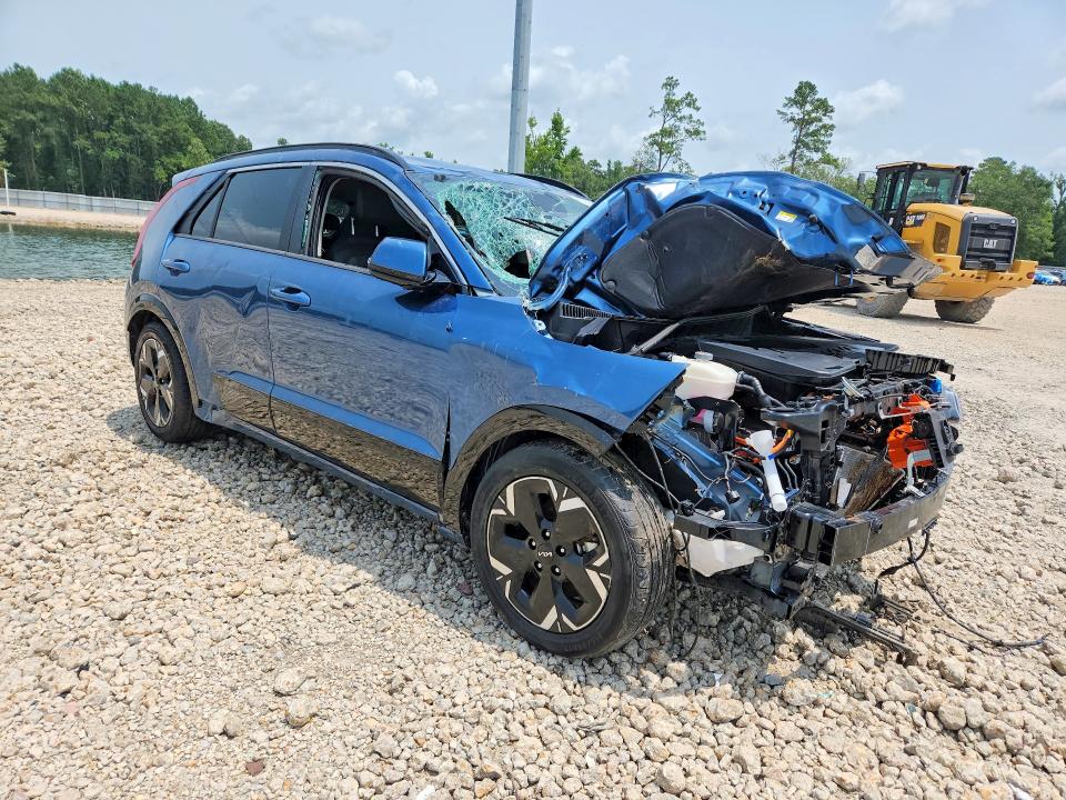 2024 Kia Niro VIN KNDCR3L10R5086693 COPART salvage auction — FRONT END, La - Cert Of Title-Salvage, sold $1,950 on 2026-07-31 (photo 4)