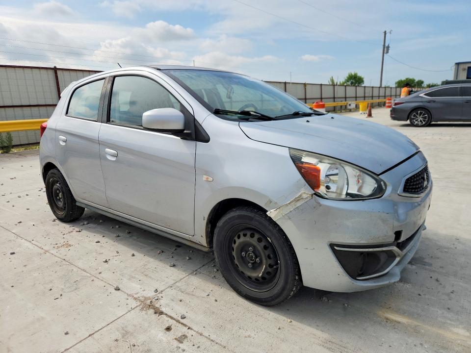 2019 Mitsubishi Mirage VIN ML32A3HJ4KH000935 COPART salvage auction — NORMAL WEAR, Tx - Certificate Of Title, sold $1,850 on 2026-07-17 (photo 4)