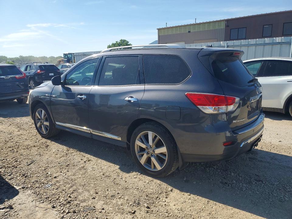 2014 Nissan Pathfinder VIN 5N1AR2MM8EC716679 COPART salvage auction — REAR END, KS - CERT OF TITLE-REBUILT SALVAGE, sold $550 on 2026-07-02 (photo 2)