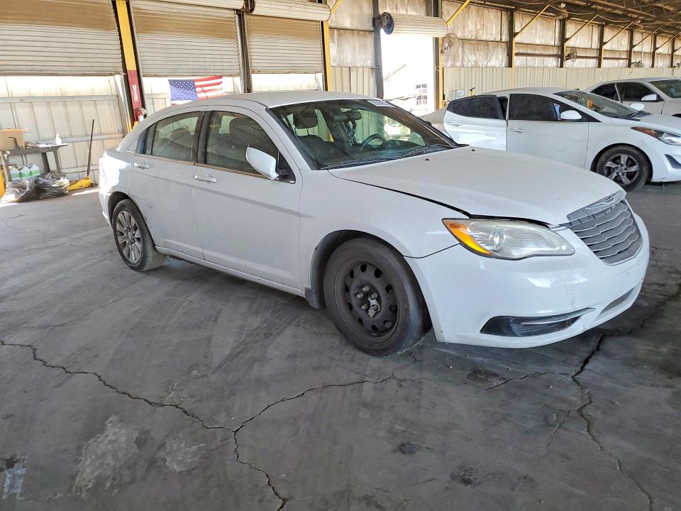 2014 Chrysler 200 VIN 1C3CCBAB3EN212759 COPART salvage auction — FRONT END, Az - Certificate Of Title (P), sold $475 on 2026-07-27 (photo 4)