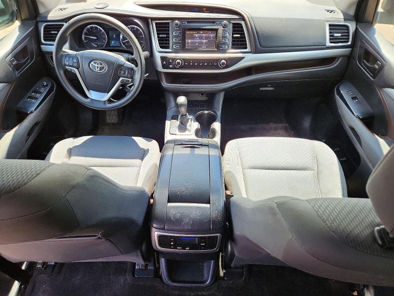 2015 Toyota Highlander VIN 5TDZARFH8FS011775 COPART salvage auction — MINOR DENT/SCRATCHES, Md - Certificate Of Title (P), sold $8,000 on 2026-07-09 (photo 8)