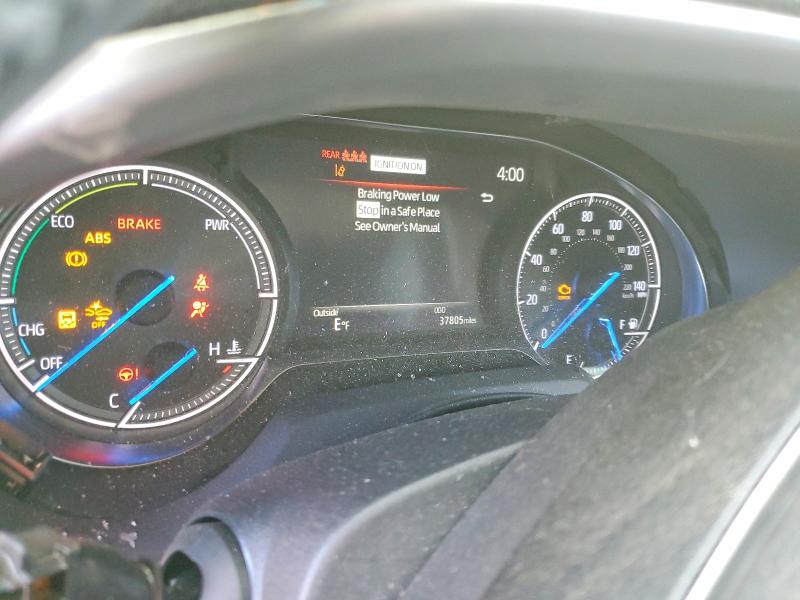 2023 Toyota Venza VIN JTEAAAAH0PJ148838 COPART salvage auction — FRONT END, CA - SALVAGE CERTIFICATE, sold $2,450 on 2026-07-23 (photo 9)