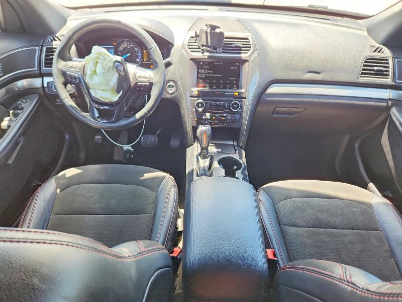 2018 Ford Explorer VIN 1FM5K8D80JGA43210 COPART salvage auction — FRONT END, Salvage Title, sold $3,200 on 2026-07-30 (photo 8)