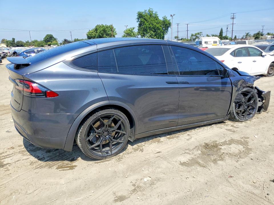 2020 Tesla Model x VIN 5YJXCDE26LF236262 COPART salvage auction — FRONT END, Ca - Salvage Certificate, sold $7,600 on 2026-07-16 (photo 3)