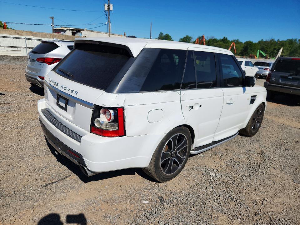 2013 Land rover RANGE ROVER VIN SALSF2D46DA775007 COPART salvage auction — SIDE, NJ - CERT OF TITLE W/SALVAGE HISTOR, sold $775 on 2026-07-31 (photo 3)