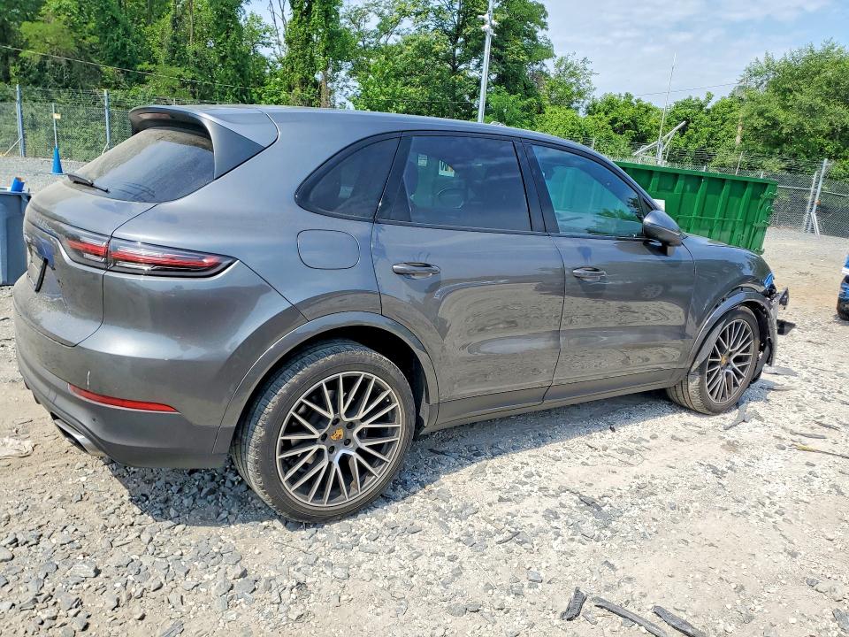 2020 Porsche Cayenne VIN WP1AA2AY5LDA01948 COPART salvage auction — FRONT END, Md - Cert Of Salvage < 75% Damage, sold $14,300 on 2026-08-20 (photo 3)