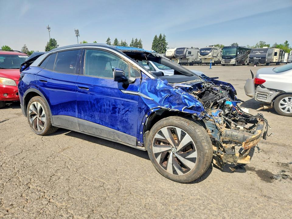 2021 Volkswagen Id.4 VIN WVGUNPE24MP065867 COPART salvage auction — ROLLOVER, OR - SALVAGE TITLE CERTIFICATE, sold $325 on 2026-07-20 (photo 4)