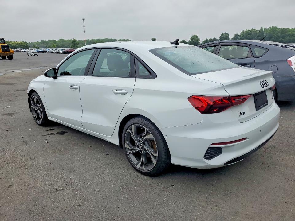 2023 Audi VIN WAUGUDGY0PA075417 COPART salvage auction — FRONT END, NJ - CERT OF TITLE-SLVG LEMON LAW, sold $3,150 on 2026-07-30 (photo 2)