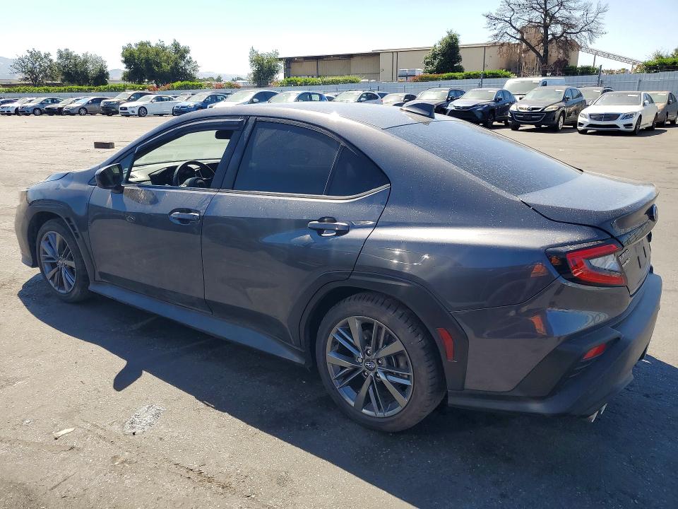 2024 Subaru Wrx VIN JF1VBAB67R9810893 COPART salvage auction — FRONT END, Ca - Salvage Certificate, sold $7,100 on 2026-08-13 (photo 2)